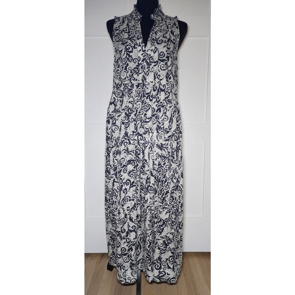 Anthropologie Maeve Marya Tiered Maxi Sleeveless Dress Womens Size XS - Picture 2 of 9